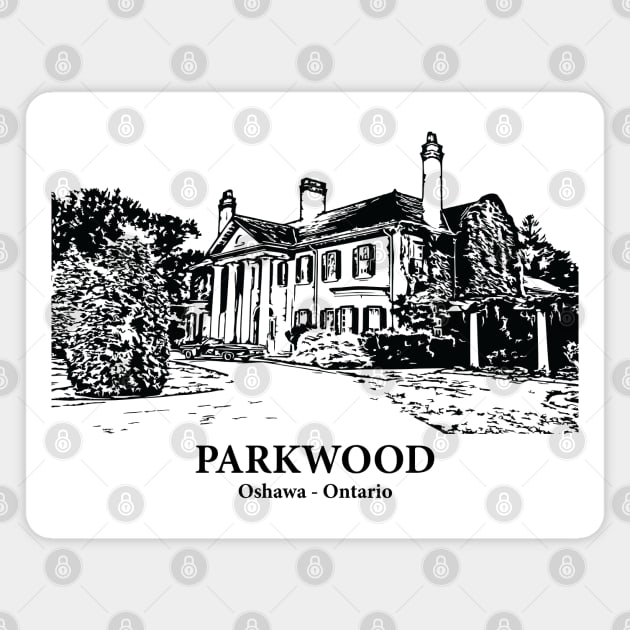 Parkwood - Oshawa ON Magnet by Lakeric